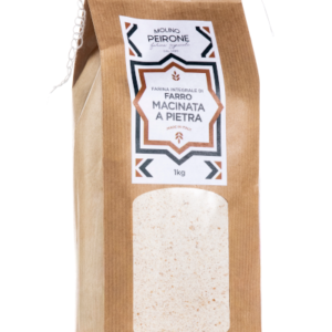 Molino Peirone farina integrale farro macinata pietra